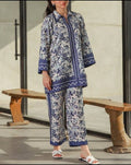 Zanora Trendy Premium Printed Co-Ord Set – Elegant 2PC Stitched Outfit